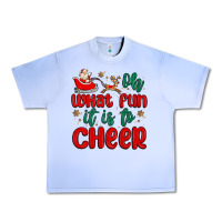 Grape Ice oh what fun it is to cheer Urban Heavy Tee - MaliasSmallBusiness
