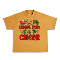 Peanut Butter oh what fun it is to cheer Urban Heavy Tee - MaliasSmallBusiness