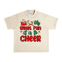 Sandshell oh what fun it is to cheer Urban Heavy Tee - MaliasSmallBusiness
