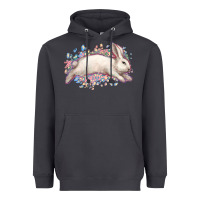 Smoke Easter Bunny leopard Easter Day Heavyweight Hoodie - HowdyJamesFarm