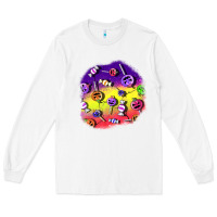 White halloween candy  patches Long Sleeve Tee - BundleAndBundleShop