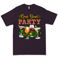Plum new year party christmas coctail Premium Tee - AdoDesignShop