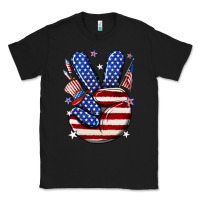 Black peace 4th july Classic Tee - NancyCooperArtShop