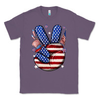 Lavender peace 4th july Classic Tee - NancyCooperArtShop