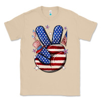 Mushroom peace 4th july Classic Tee - NancyCooperArtShop