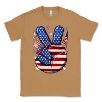 Toasted Coconut peace 4th july Classic Tee - NancyCooperArtShop
