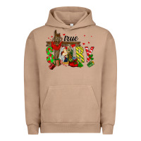 Pigment Burro True Story Holy Family Urban Hoodie - FaDigitalArtStudio