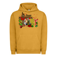Pigment Peanut Butter True Story Holy Family Urban Hoodie - FaDigitalArtStudio