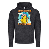 Vintage Black duck around and find out Vintage Hoodie - MaliasSmallBusiness