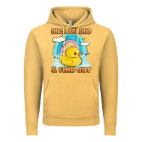 Vintage Mustard duck around and find out Vintage Hoodie - MaliasSmallBusiness
