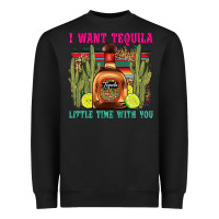 Black i want tequila little time with you Heavyweight Sweatshirt - LillyAllenDesigns