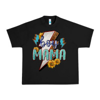 Black boy mama lightning bold Urban Heavy Tee - NancyCooperArtShop