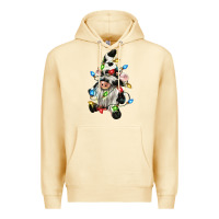 Pina Colada christmas cow gnome Premium Hoodie - CowGirlArtShop