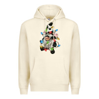 Sandshell christmas cow gnome Premium Hoodie - CowGirlArtShop
