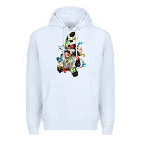 White christmas cow gnome Premium Hoodie - CowGirlArtShop