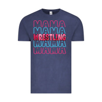 Vintage Denim wrestling mama Vintage Tee - MaliasSmallBusiness