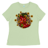 Matcha boots wood slice ornament Ladies Tee - JahusDesignShop