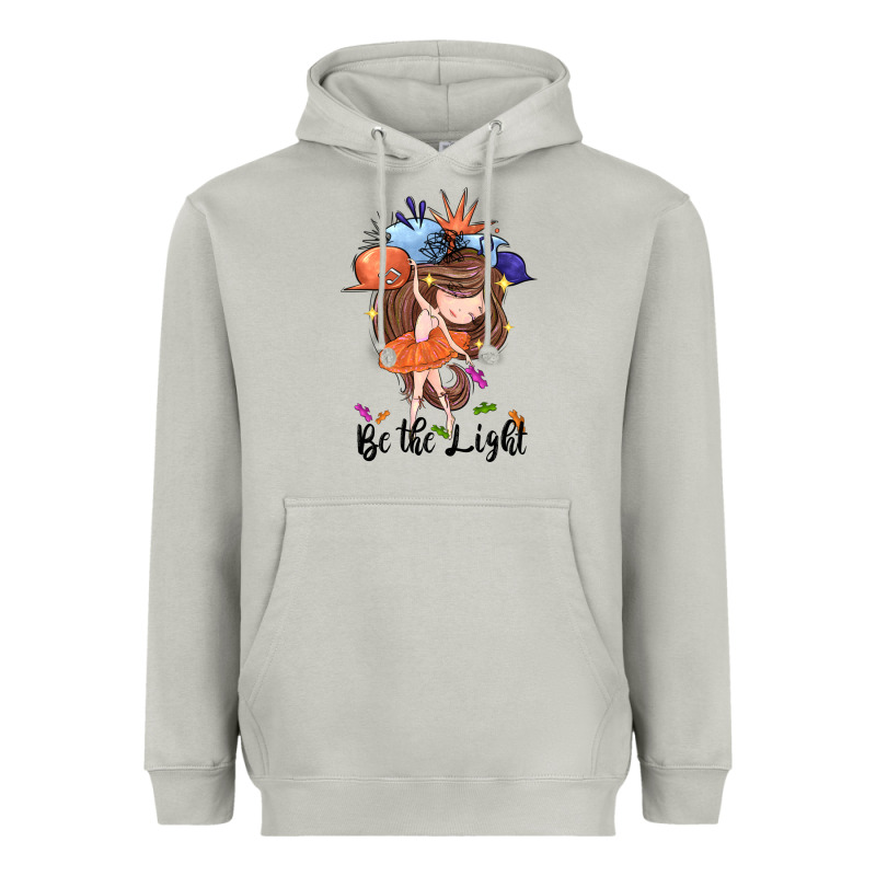 Be The Light Heavyweight Hoodie by CowGirlArtShop | Teevron