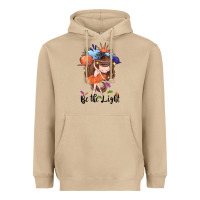 Mushroom Be the light Heavyweight Hoodie - CowGirlArtShop