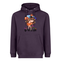 Plum Be the light Heavyweight Hoodie - CowGirlArtShop