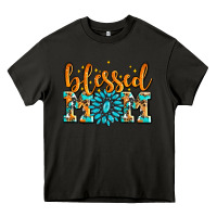 Asphalt blessed mom with gemstone Heavy Core Tee - AdoDesignShop