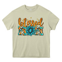 Mossy blessed mom with gemstone Heavy Core Tee - AdoDesignShop
