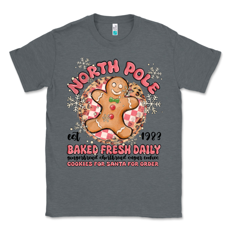 North Pole Baked Fresh Daily Classic Tee by MaliasSmallBusiness | Teevron