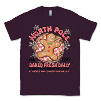 Plum north pole baked fresh daily Classic Tee - MaliasSmallBusiness