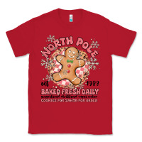 Red north pole baked fresh daily Classic Tee - MaliasSmallBusiness