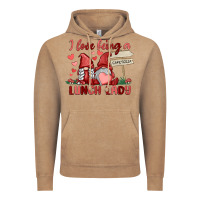 Vintage Coffee i love being a lunch lady Vintage Hoodie - MaliasSmallBusiness