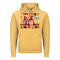 Vintage Mustard i love being a lunch lady Vintage Hoodie - MaliasSmallBusiness