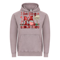 Vintage Zinc i love being a lunch lady Vintage Hoodie - MaliasSmallBusiness