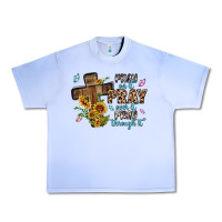 Grape Ice pray on it pray over it pray through it Urban Heavy Tee - MaliasSmallBusiness