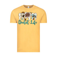 Vintage Mustard dental life Vintage Tee - JahusDesignShop