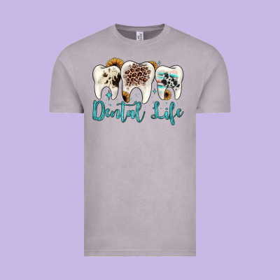 Dental Life Vintage Tee Designed By Jahusdesignshop