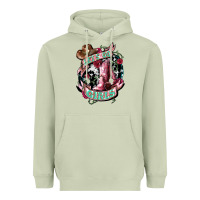 Matcha Let's go Girl's Cowboy boots Heavyweight Hoodie - HowdyJamesFarm