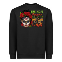 Black the most chingona thing you can be is yourself sug Heavyweight Sweatshirt - LillyAllenDesigns