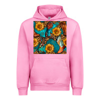 Fuchsia Pink western cowboy boot seamless pattern Urban Hoodie - BundleAndBundleShop