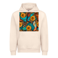 Sandshell western cowboy boot seamless pattern Urban Hoodie - BundleAndBundleShop