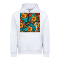 White western cowboy boot seamless pattern Urban Hoodie - BundleAndBundleShop