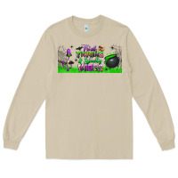 Mushroom thick thighs and spooky vibes libbey glass Long Sleeve Tee - BundleAndBundleShop