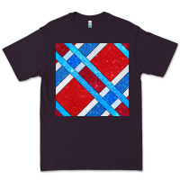 Plum Glitter 4th Of July Seamless Pattern Premium Tee - BundleAndBundleShop
