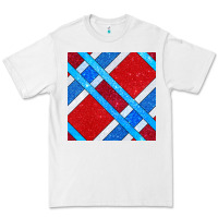 White Glitter 4th Of July Seamless Pattern Premium Tee - BundleAndBundleShop