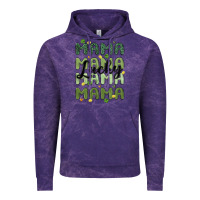 Cloud Purple lucky mama Vintage Hoodie - MaliasSmallBusiness