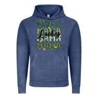 Vintage Denim lucky mama Vintage Hoodie - MaliasSmallBusiness