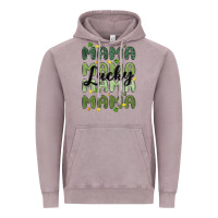 Vintage Zinc lucky mama Vintage Hoodie - MaliasSmallBusiness