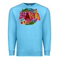 Ocean Blue Mama Mother's Day Premium Sweatshirt - CowGirlArtShop