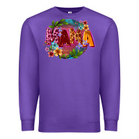 Purple Mama Mother's Day Premium Sweatshirt - CowGirlArtShop