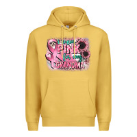 Antique Gold i wear pink for my grandma Premium Hoodie - CowGirlArtShop