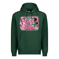Sports Green i wear pink for my grandma Premium Hoodie - CowGirlArtShop